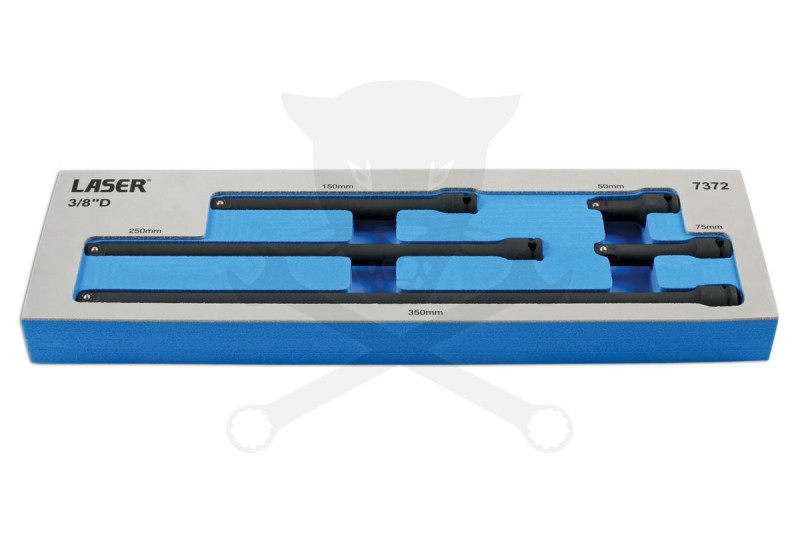 Toldószár készlet, gépi 3/8" 5 db-os 50-75-150-250-350 mm -Tálcás-AT18