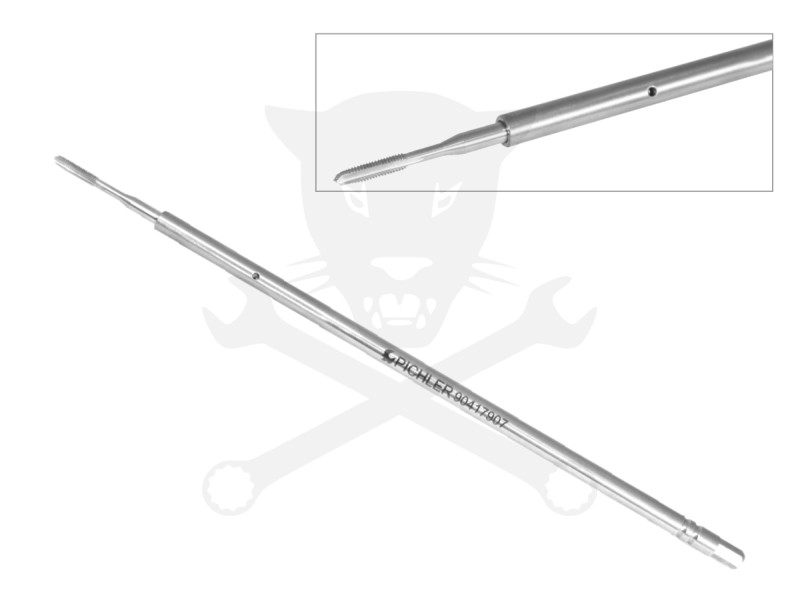 Pichler tartozék izzítógy. hegy szereléshez M3 spec. menetfúró