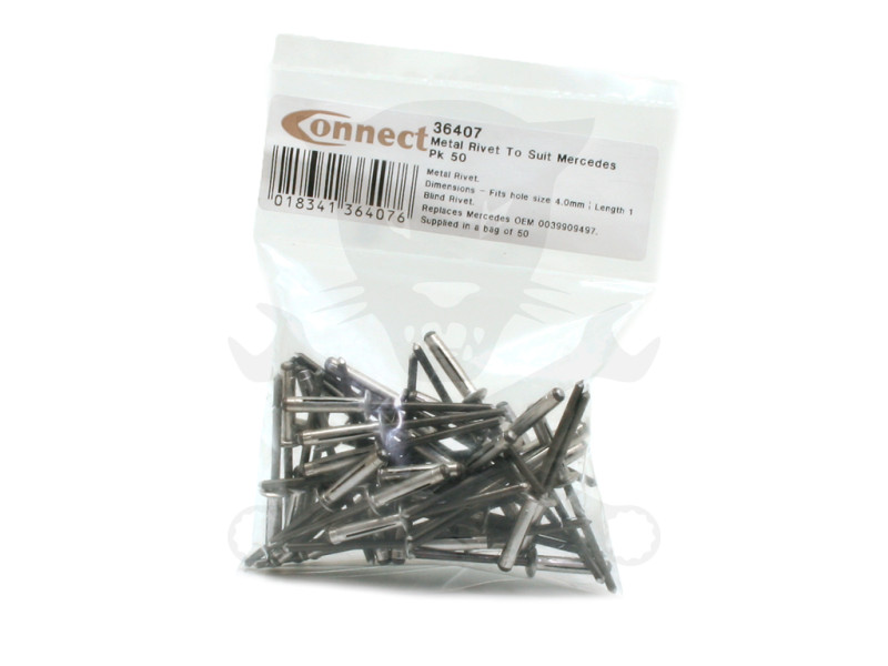 Popszegecs klt 4.0 x 18.8 mm - 50db - Mercedes Benz