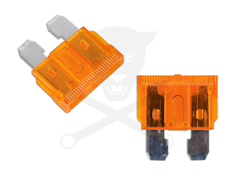 Biztosíték, hagyományos - 5 Amperes 10 db -