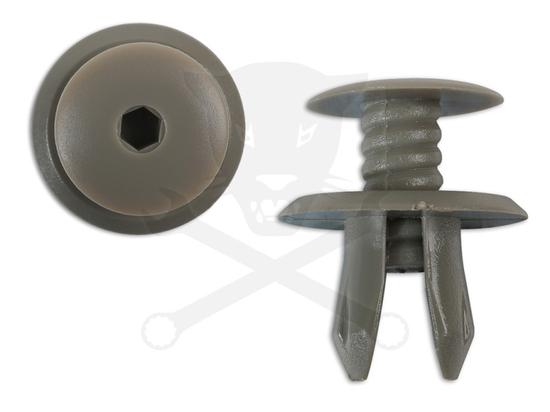 Műanyag patent készlet (Sötét Szürke) VW 10 db-os -