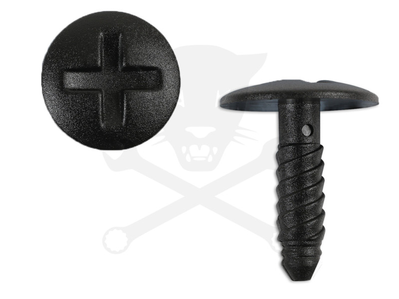 Patent készlet csavaros kialakítású, fekete, kiszerelés. VW 10 db-os