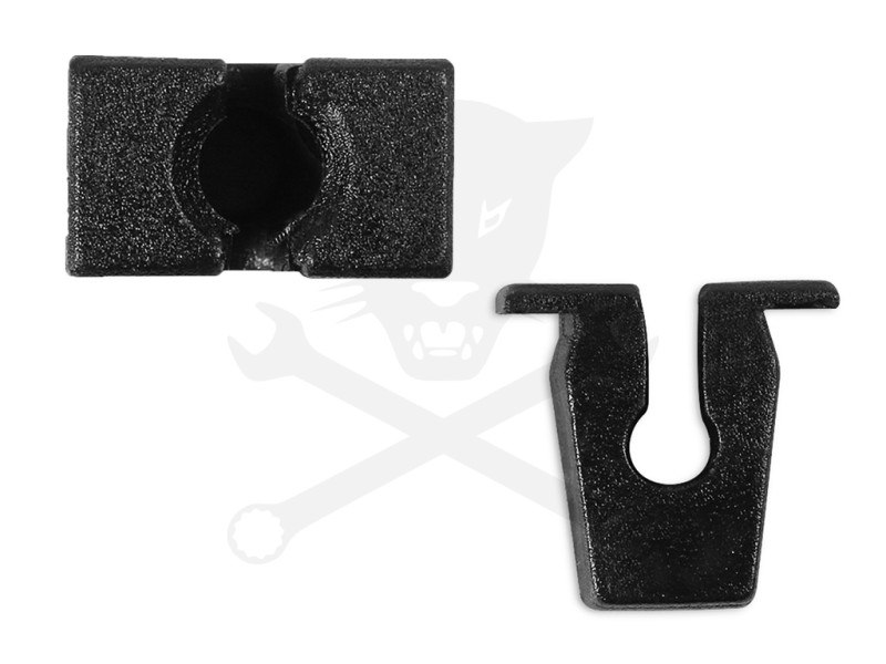 Műanyag patent készlet benyomós csavar rögz. Audi 10 db-os -