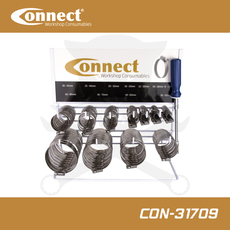 Bilincs készlet 110 db-os + ajándék bilncs csavarhúzó - rozsdamentes