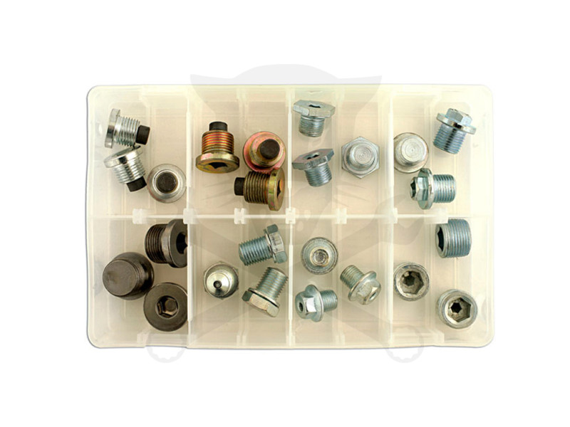 Olajleeresztő csavarok készletben, 24 db