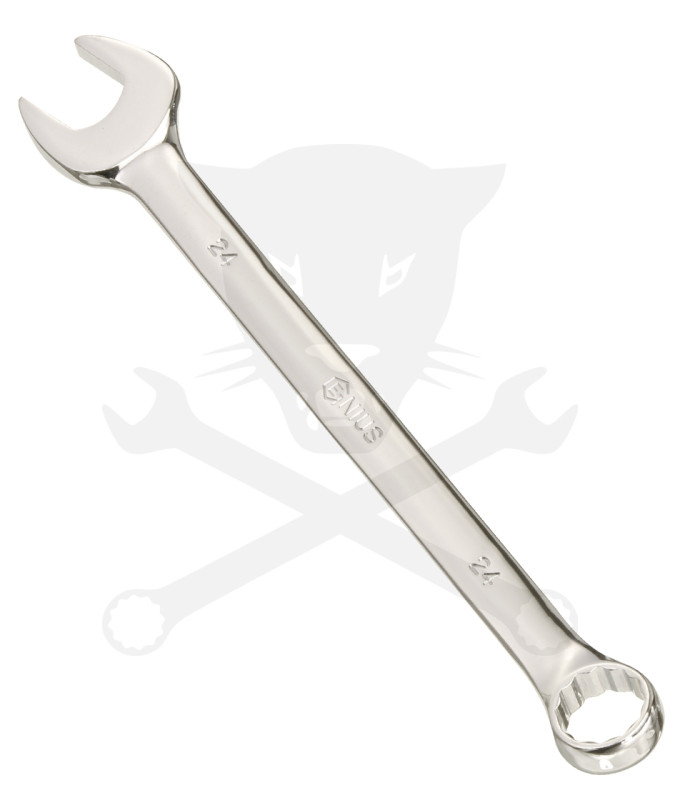 Csillag-villáskulcs 6-os 130 mm - tükör polírozott - Genius (748206 )