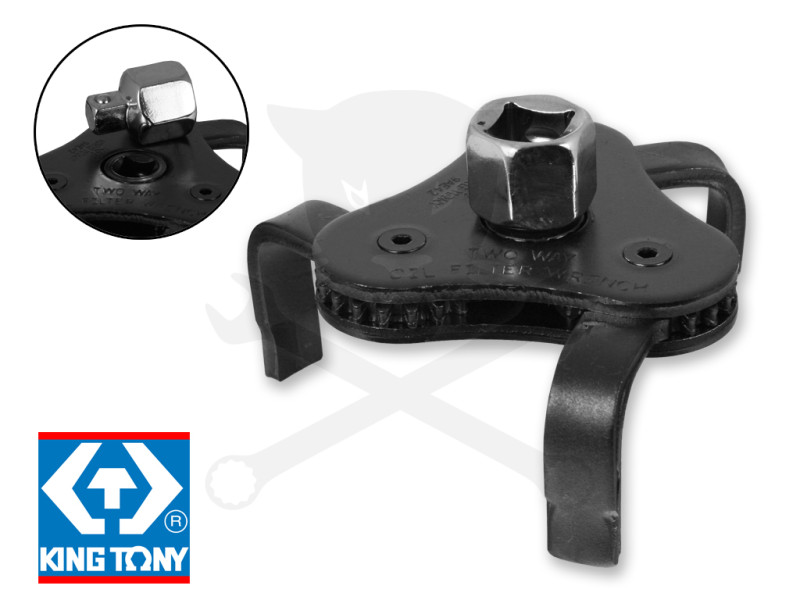 Olajszűrő leszedő 3 körmös 63-102 mm KingTony
