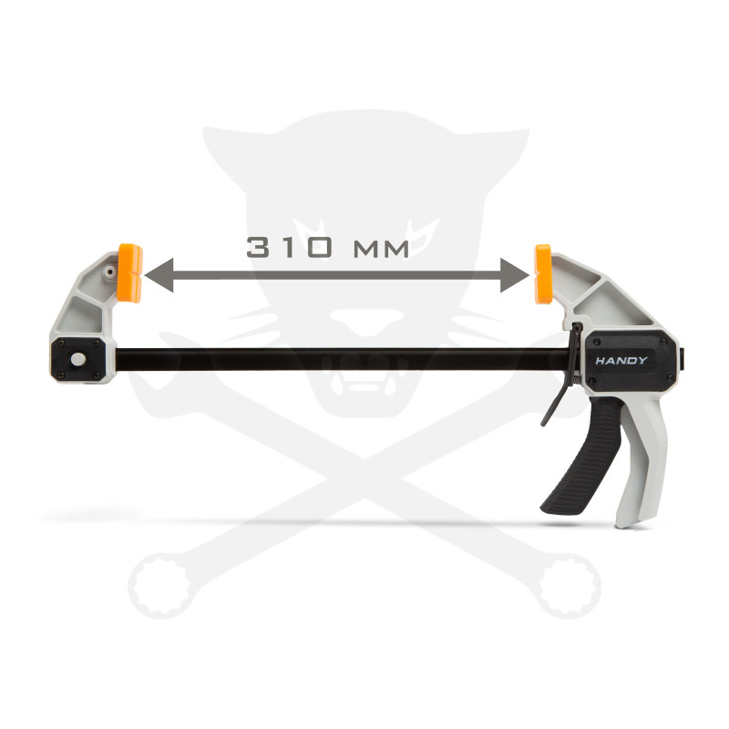 Gyorsszorító, egykezes profi 300 mm - 485x220 mm -