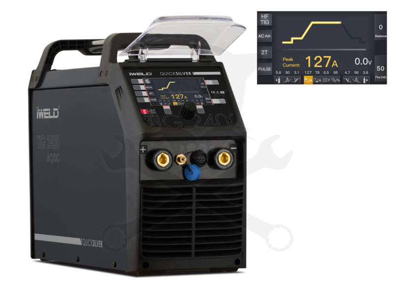 Hegesztő inverter TIG 2400 AC/DC PFC