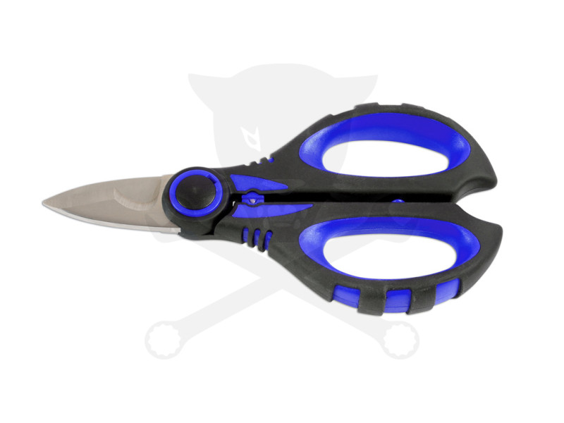 Olló rozsdamentes 4:1-ben - olló + kábelvágó+blankoló+saruzó