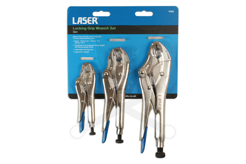 Fogó patent készlet 3 db-os - Laser