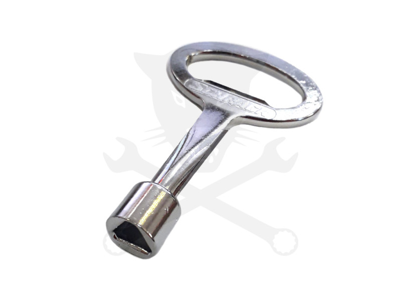 Kulcs háromszög alakú karos zárhoz 9 mm