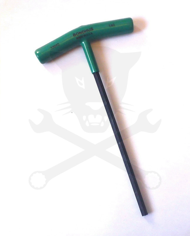Torx kulcs T-fogós 40-es Bondhus