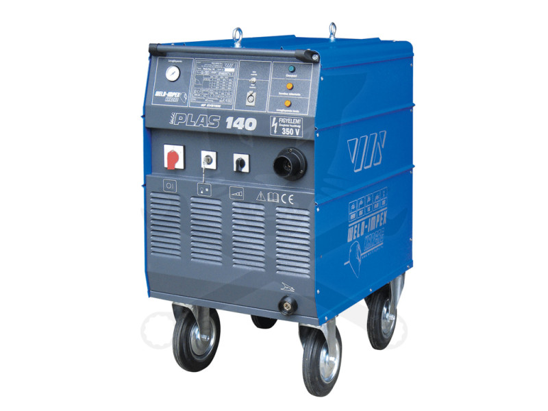 Plazmavágó sűritett levegős vághat. anyag vast. 45 mm, 71 A -