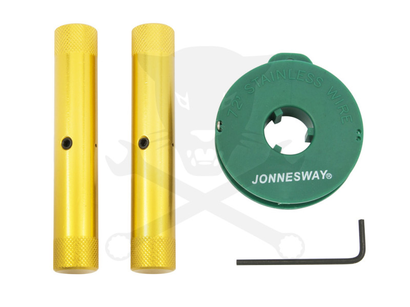 Szélvédőkivágó szerszám készlet drótos Jonnesway