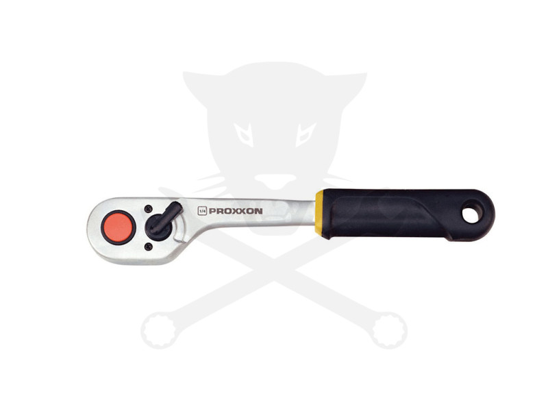 Crowa racsnis kulcs 1/4" L-alakú eltolt kivitel - extra erős -PROXXON