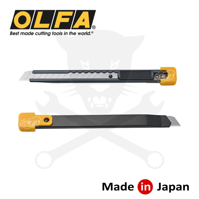 Vágókés OLFA 9 mm törh.penge, automata rögz. - standard