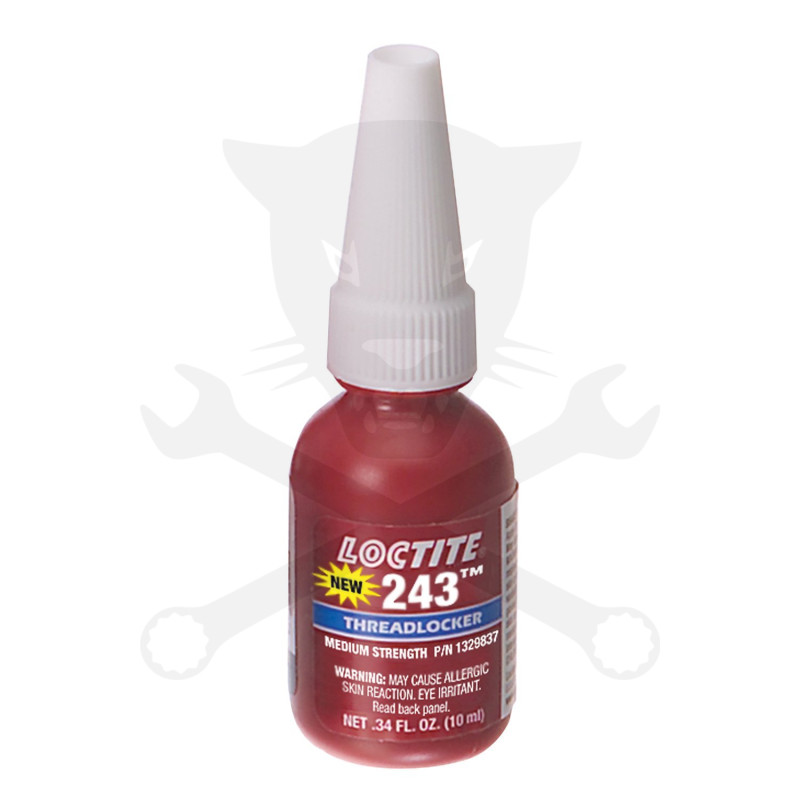 Loctite csavarrögzítő 243 - kék - 10 ml