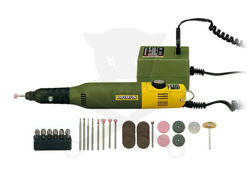 Multifunkciós mikrocsiszológép MICROMOT 12 V 34 db-os Proxxon 50/E