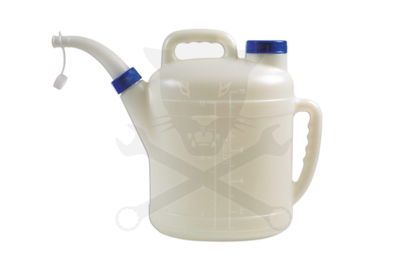 Olajbetöltő kanna 10 literes - skálázott - profi