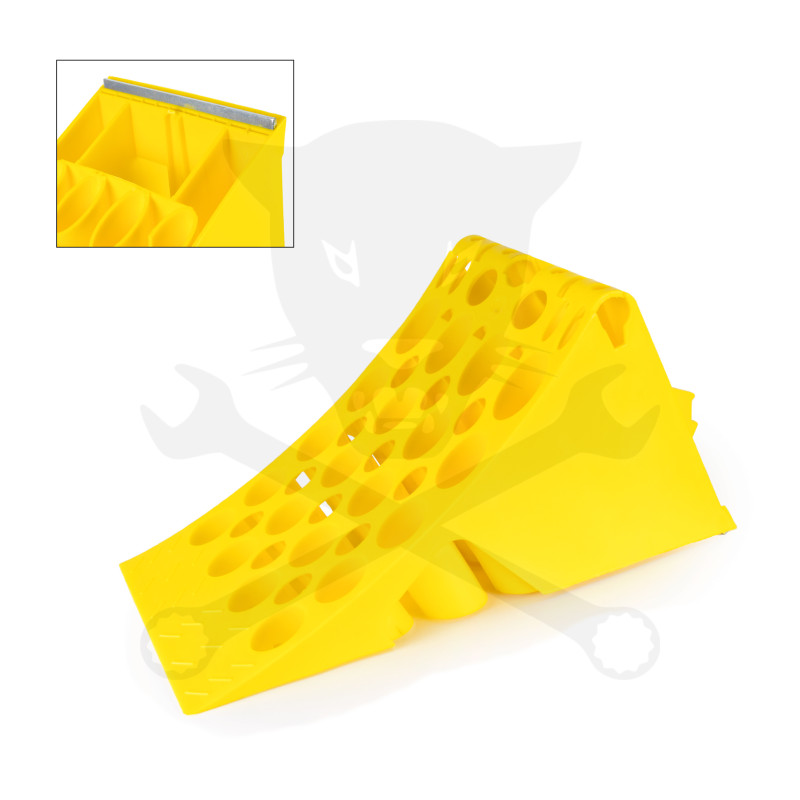 Kerék ék - támasztó ék - TEHER erős, fémbetéttel 22.5" - DIN76051-E53