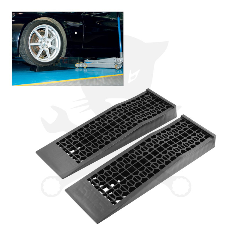 Rámpa - 1 pár - műanyag extra lapos 70 mm 5 tonnás a csápos emelőkhöz