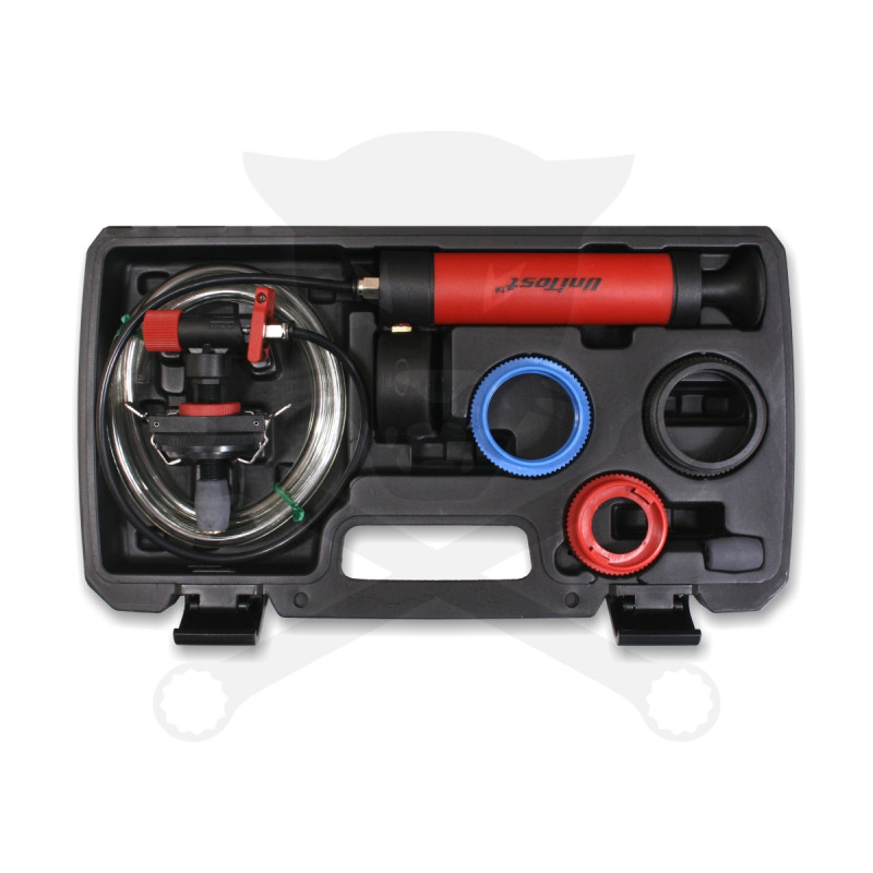 Hűtőrendszer-nyomásvizsgáló készlet - Univ. luffancs készlet