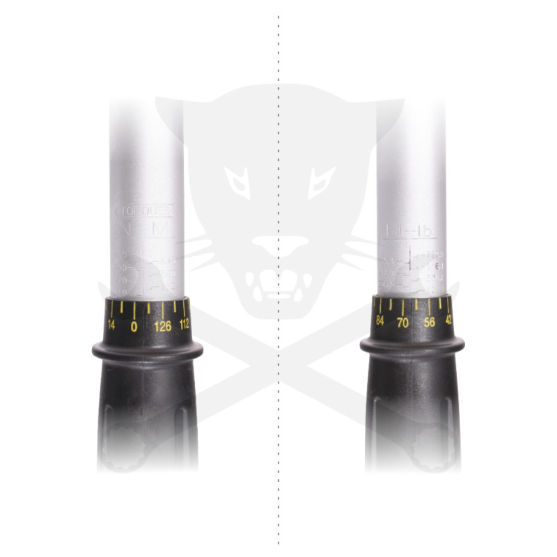 Nyomatékkulcs 140-980 Nm 3/4" - kalibrálva - Genius