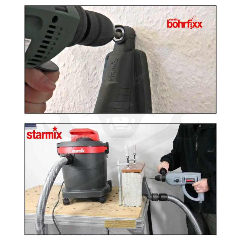 Porszívó adapter - porelszívó lyukfúráshoz