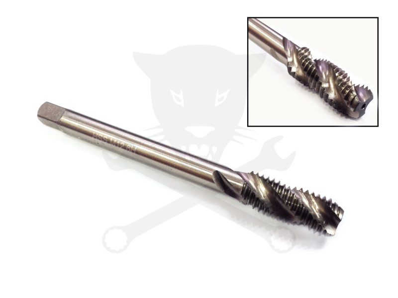 Menetfúró gépi, csavart hornyú M12