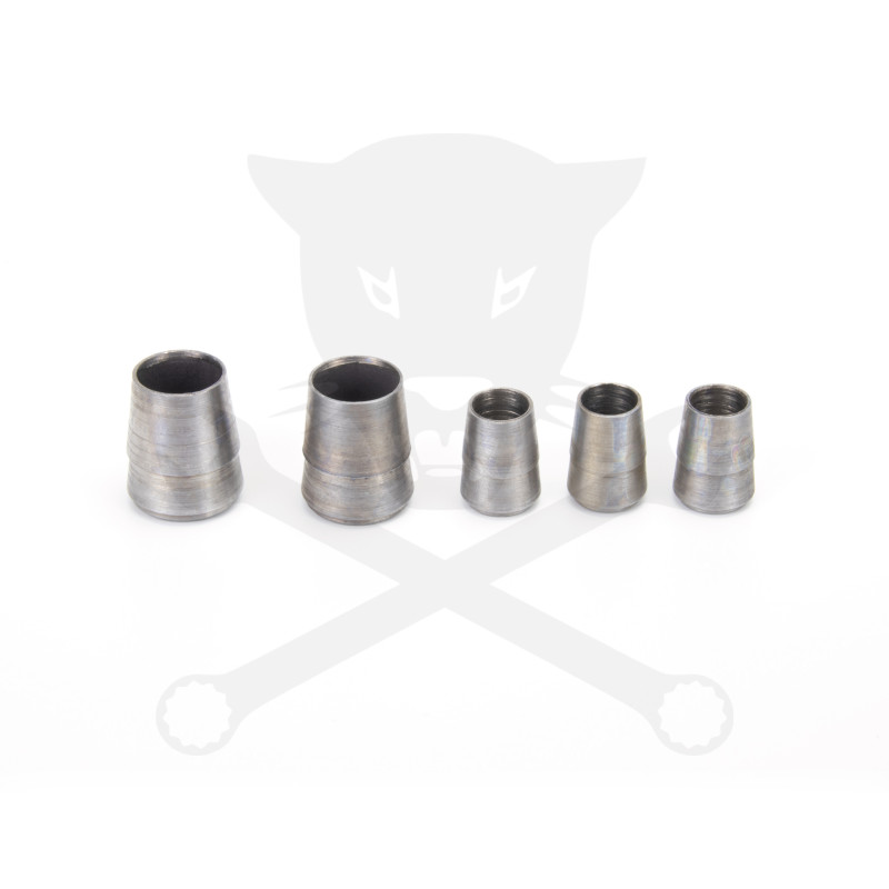 Kalapácsnyél ék készlet 5 db-os acél csőék