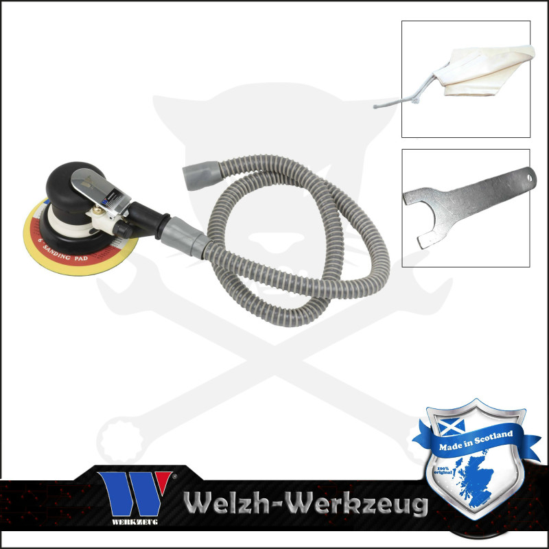 Levegős excenter csiszológép 150 mm 6" - 5.0 mm - Welzh