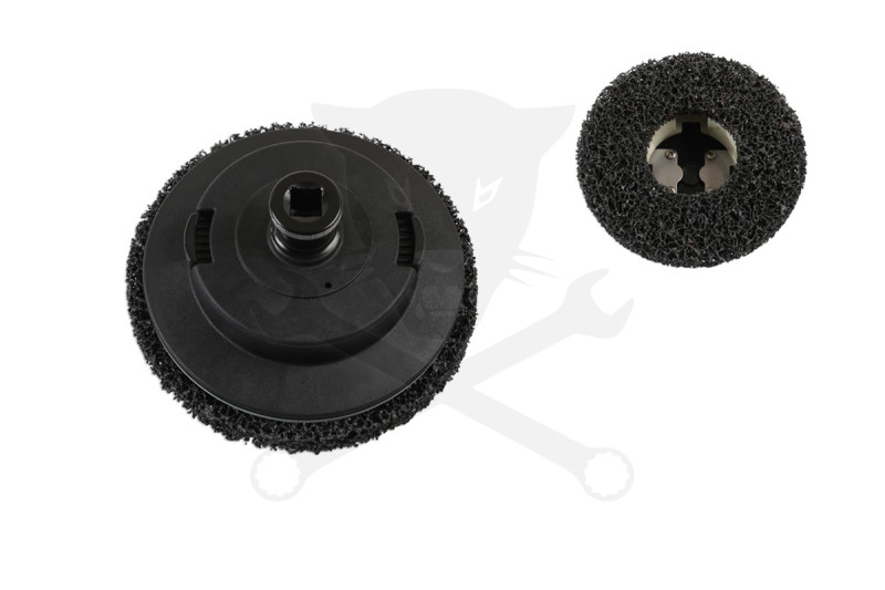 Tisztítókorong - négertárcsa pótfej 160 x 60 mm