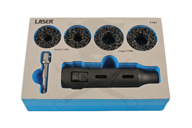 Kerékagy tisztító készlet - tőcsavar tövében - 6 db-os készlet