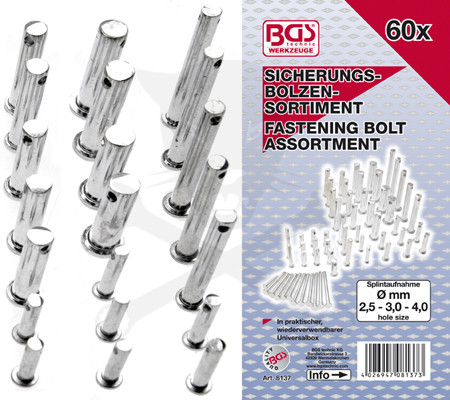 Csapszeg készlet 60 db-os