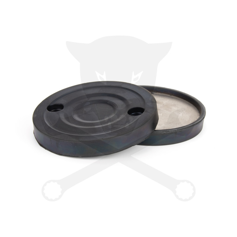 Gumipogácsa csápos emelőhöz 119/110 mm-es fémmel erősített