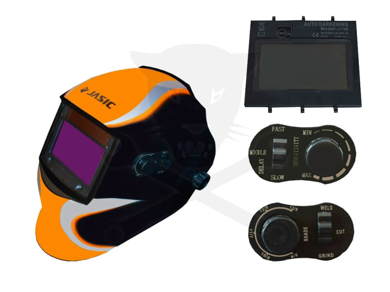 Hegesztőpajzs automata 55 x 98 mm - 5-13 DIN - MMA-TIG-MIG - Jasic