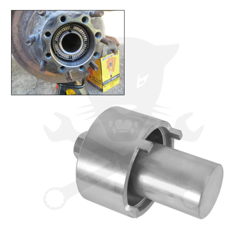 Körmöskulcs Ford Transit hátsó kerékagyhoz - Laser Tools