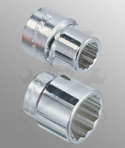 Dugókulcs - crowafej 3/4" 12 szög normál 22 mm Genius