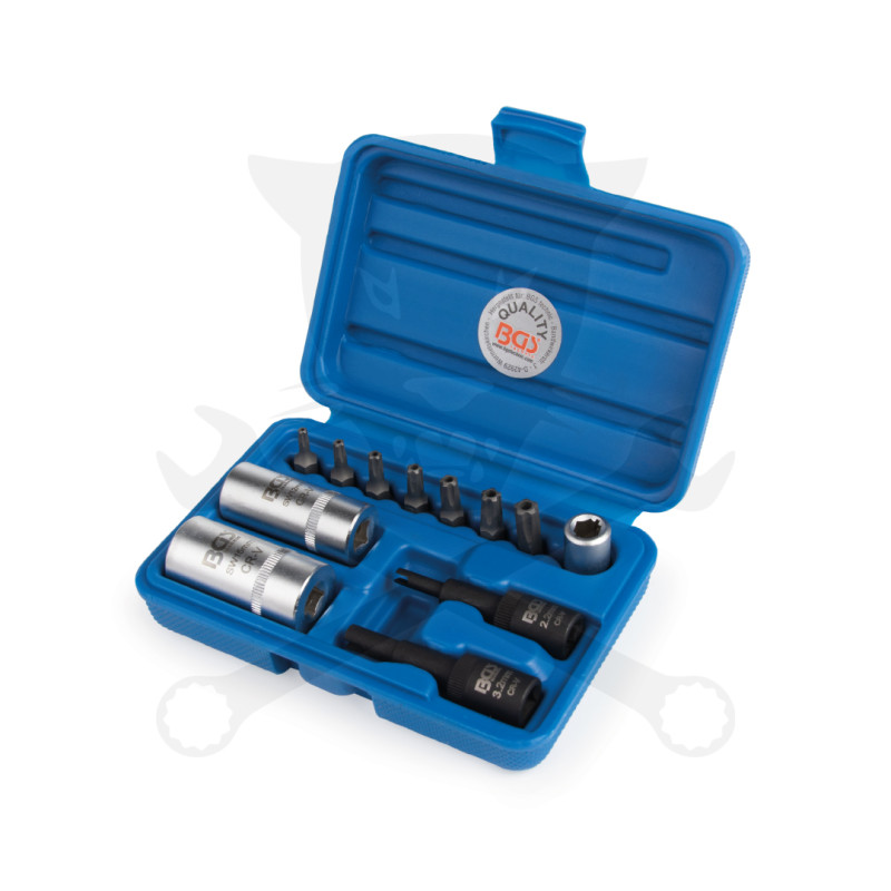 Dugókulcs és bithegy készlet klíma és ECU egység bontására - klímatech.