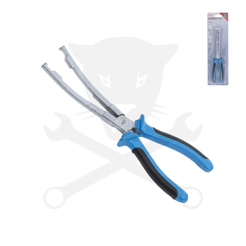 Fogó izzítógyertya fogó - hajlított - BGS