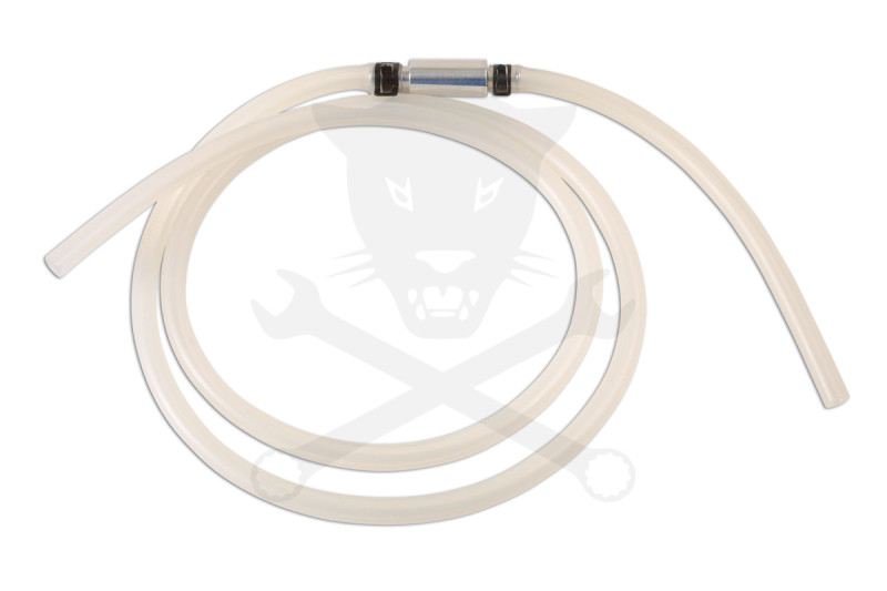 Fékfolyadékcserélő tömlő - Szilikon, szelepes - 1,2 m