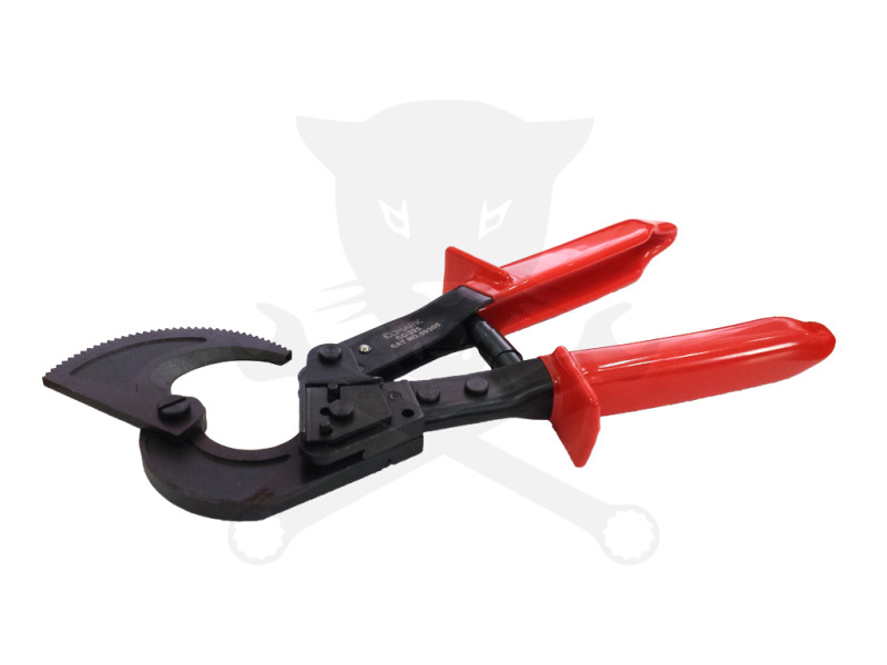 Kábelvágó olló, racsnis - 150 mm2 Elmark