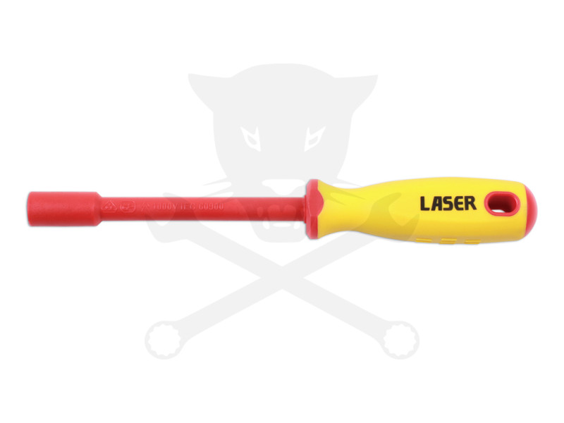 Szigetelt VDE 1000 V-os dugókulcs csavarhúzó 6 lapú 11 mm-es