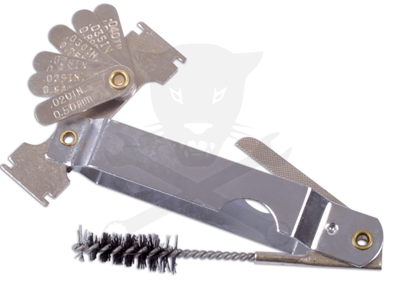 Hézagmérő készlet colos/metrikus 4:1-ben 0,50 - 1,02 mm - Laser