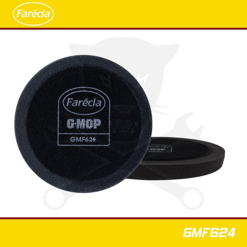 Polírozó szivacs G-MOP 6" - 150x15 mm FINOM(fekete) 2. lépcső - Farécla