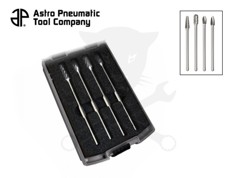 Turbómaró keményfémekhez 4.5" karbid 4 db-os klt - Astro