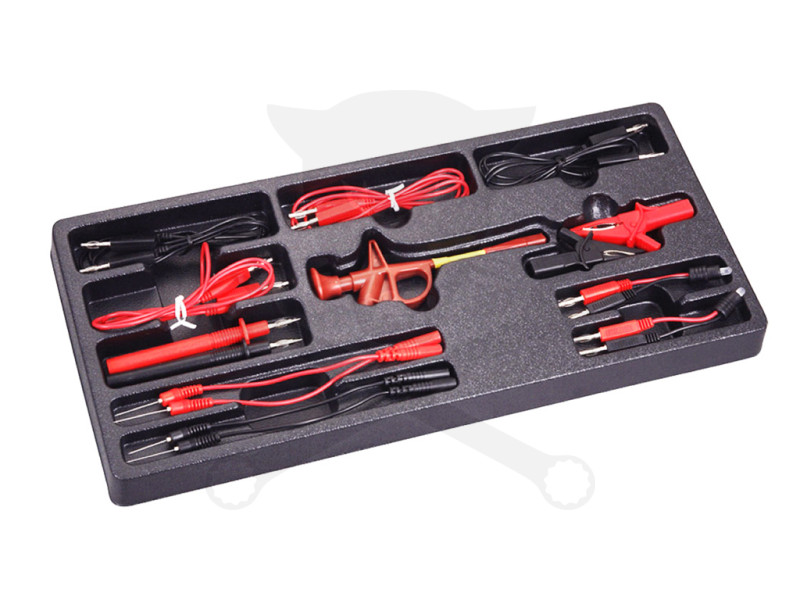 Autóvillmossági tesztkábel készlet spec. 15 db-os