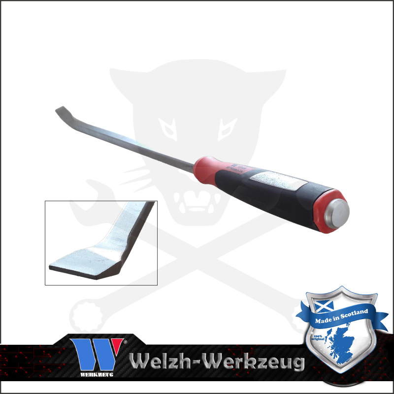 Pajszer - feszítővas 915 mm - hajlított kivitel - Welzh