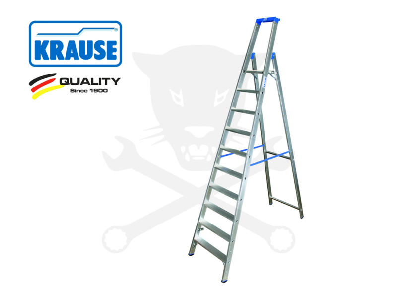 Alu lépcsőfokos állólétra 1x10 Fokos - STABILO -